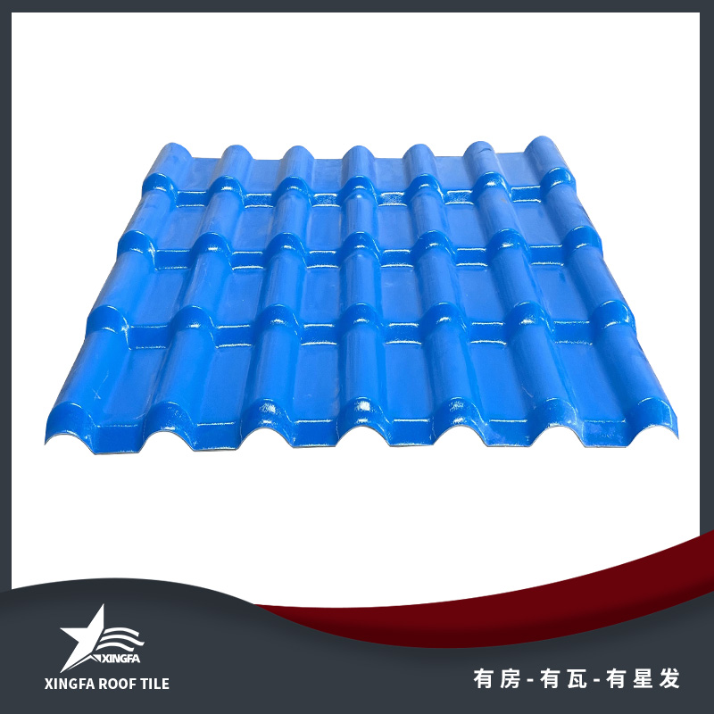广州天蓝合成树脂瓦 工业厂房防水隔音隔热 广州树脂瓦厂家自产自销