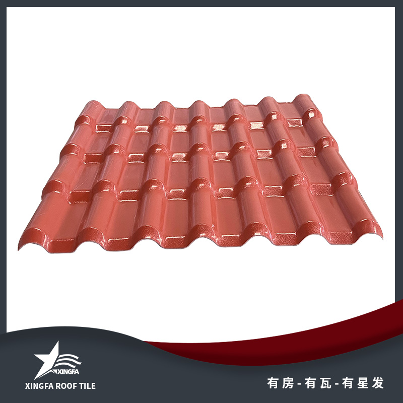 广州新砖红合成树脂瓦 广州农贸市场树脂瓦 颜色持久防火绝缘 广州树脂瓦源头厂家生产